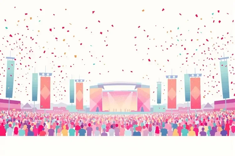 音乐节现场嗨爆,压轴歌手惊喜现身 音乐节现场嗨爆,压轴歌手惊喜现身